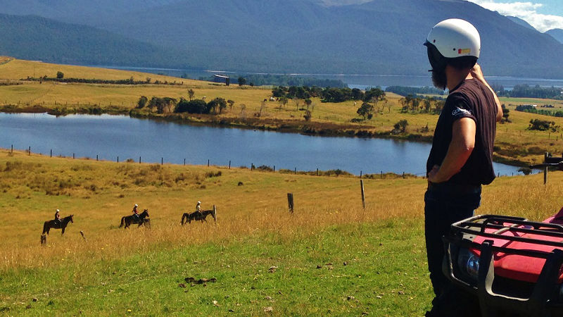 If you love a bit of adventure and exploring nature off the beaten track, our quad biking through beautiful rural farmland in Te Anau is just for you…